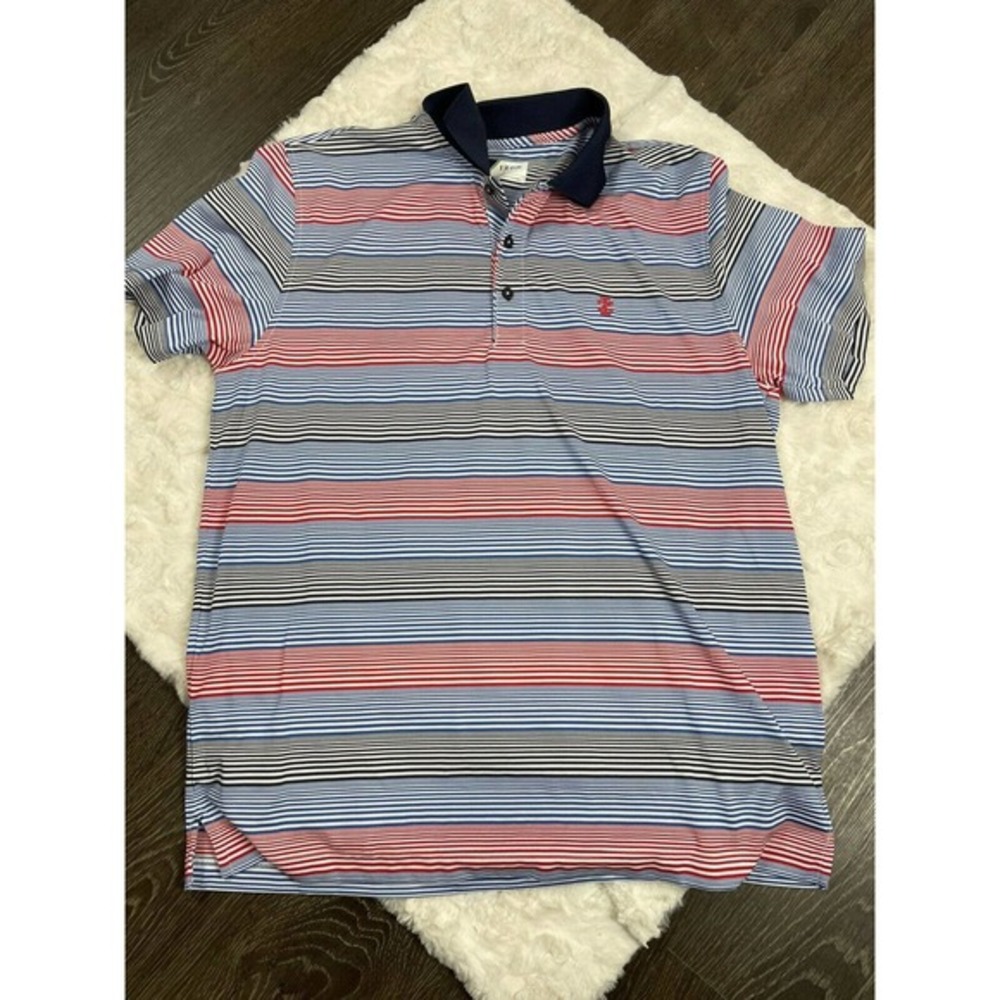 Izod Golf Striped Shirt Size‎ large